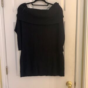 Black off the shoulder Open Edit dress size xL.